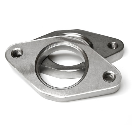 38mm Weld Wastegate Tapped Flange, Stainless